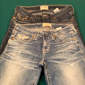 Big Star jeans 2 pairs size 27